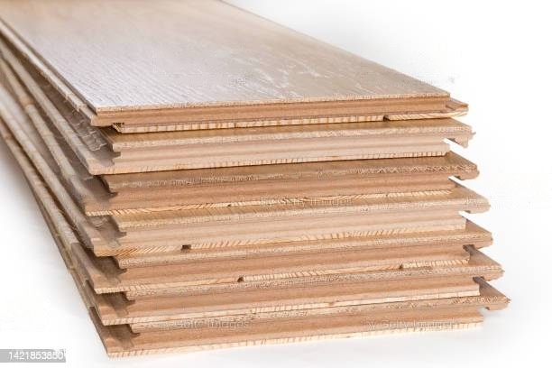 engineered hardwood flooring stack